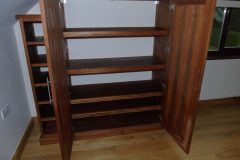 Bespoke Sapele wardrobes