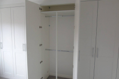 Double hanging rail bespoke built in wardrobes