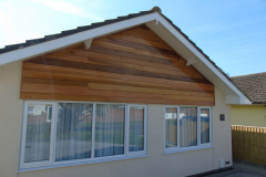 Makeover with Cedar cladding