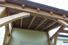 bespoke Green oak Porch